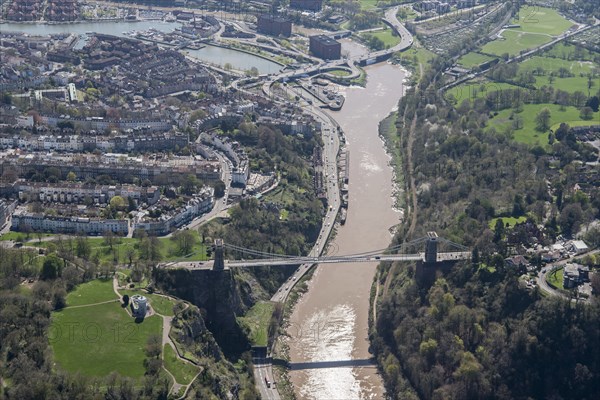 Clifton Suspension Bridge, Bristol, 2018. Creator: Historic England Staff Photographer.