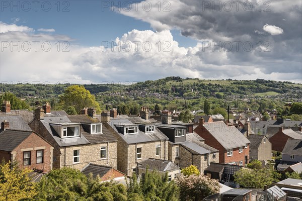 Cashes Green Road, Cainscross, Stroud, Gloucestershire, 2020. Creator: Steven Baker.