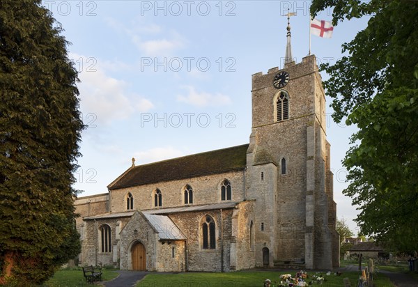 St John the Baptist's Church, Somersham, Cambridgeshire, 2020. Creator: Patricia Payne.