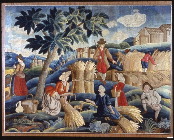 Harvesting, England, 1701/25.