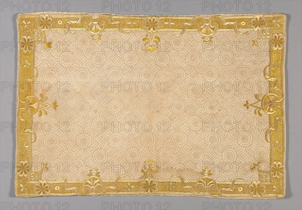 Pillow Sham, England, c.1720.