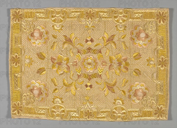 Pillow Sham, England, c.1720.