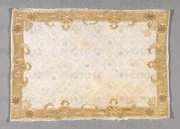 Pillow Sham, England, c.1720.