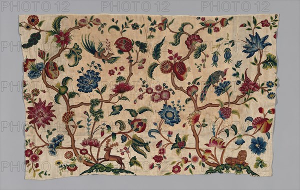 Portion from a Valance, England, 1701/25.