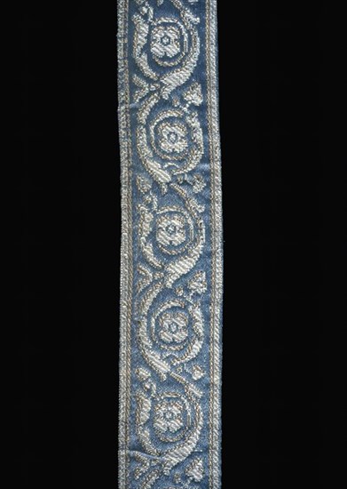 Ribbon, France, 1801/50.