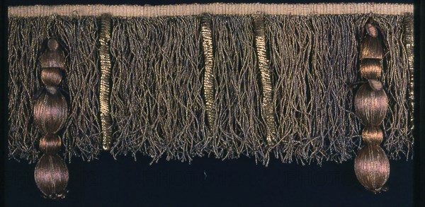 Fringe with Tassels, France, 1710/74.