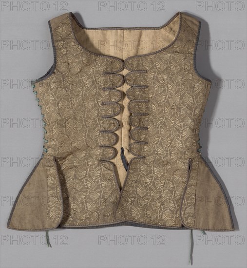 Jumps (Woman's Waistcoat), France, Mid-18th century.