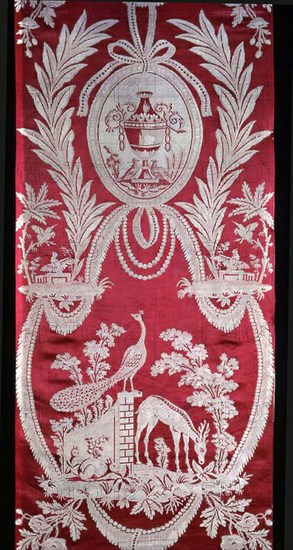 Panel, Lyon, 1790s, Directoire period.