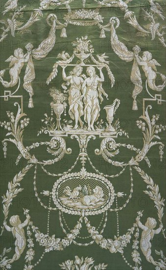 Panel, France, Directoire period, c. 1790.