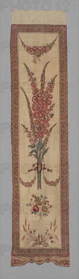 Curtain for Bed Set, France, 18th century.