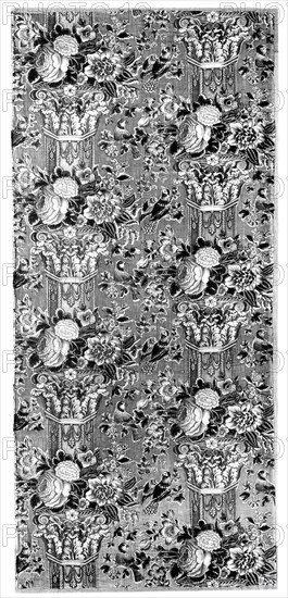 Panel (Pillar Print), England, 18th century.