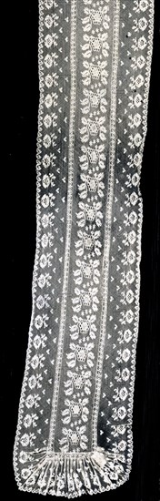 Scarf, Northern France, 1820s/80s.