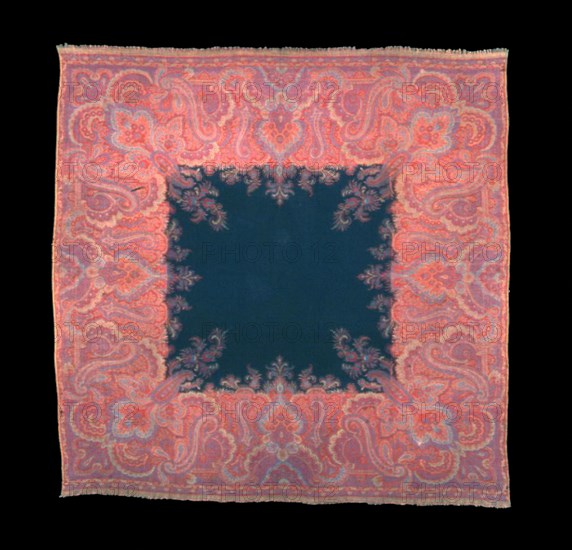 Square Shawl, Vienna, 1830/50.