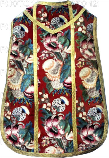 Chasuble, France, mid-18th century.