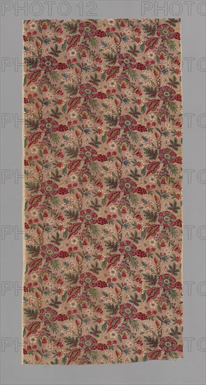 Length of Printed Fabric, France, 1780s.
