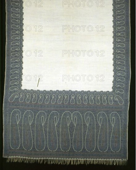 Long Shawl, Scotland, c. 1835.