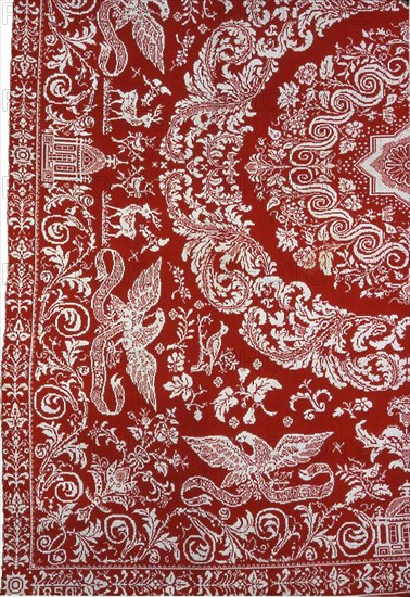 Coverlet, New York, 1850.