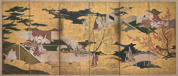 The Tale of Genji, early 17th century.