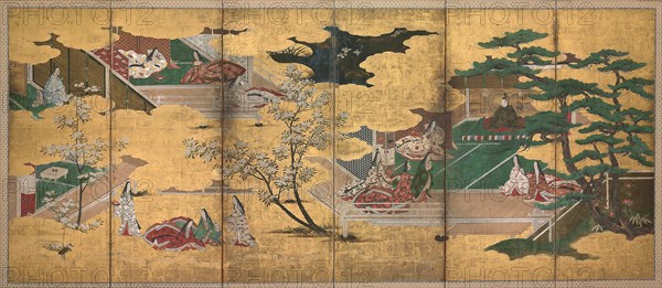 The Tale of Genji, early 17th century.