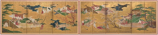 The Tale of Genji, early 17th century.