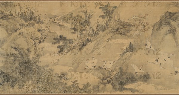 One Hundred Cranes, Qing dynasty (1644-1912)