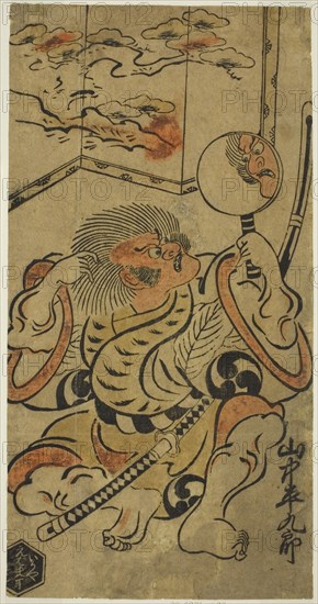 The Actor Yamanaka Heikuro I, c. 1705. Attributed to Torii Kiyonobu I.