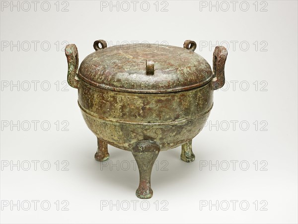 Tripod Cauldron (Ding), Eastern Zhou dynasty, Spring and Autumn period (770-481 B.C.), late 6th century B.C., State of Jin.