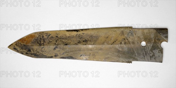 Dagger-Blade (ge), Shang dynasty (c.1600-1046 BC),  13th-11th century B.C.