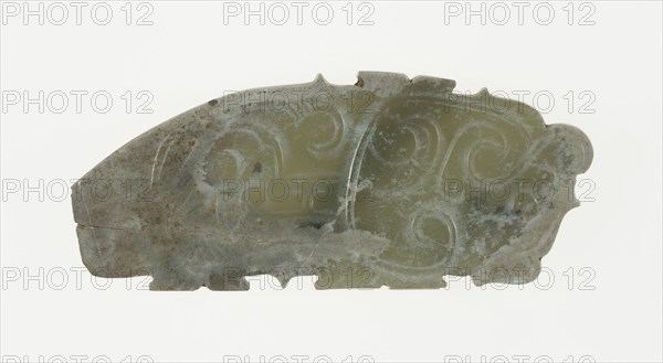 Plaque with Dragon Design, Western Zhou period, 11th/10th century B.C.
