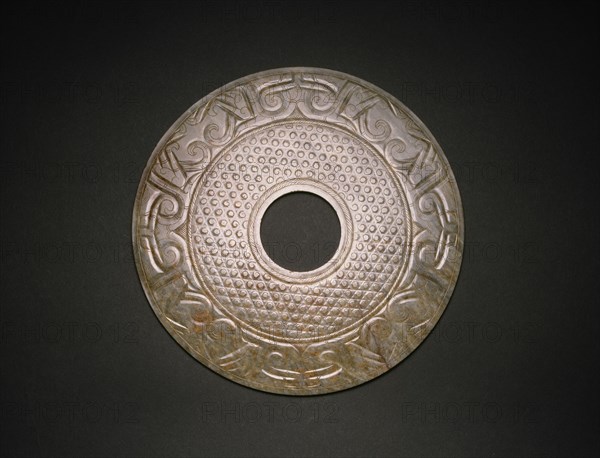 Disc (bi), Western Han dynasty, 2nd/1st century B.C.