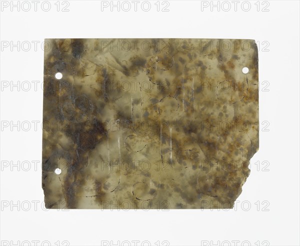 Plaque, Eastern Zhou dynasty, (c. 770-256 B.C.), 7th/6th century B.C.