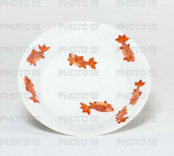 Dish with Ten Fish, Qing dynasty (1644-1911), Yongzheng peirod (1723-1735).