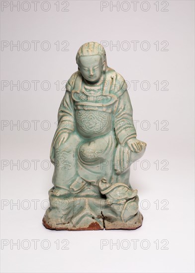 Figure of Daoist God Zhenwu (Perfected Warrior), Ming (1368-1644) or Qing dynasty (1644-1911), 15th/18th century.