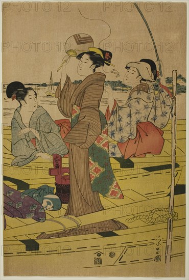 Women on a Fishing Boat, c. 1780/1800.