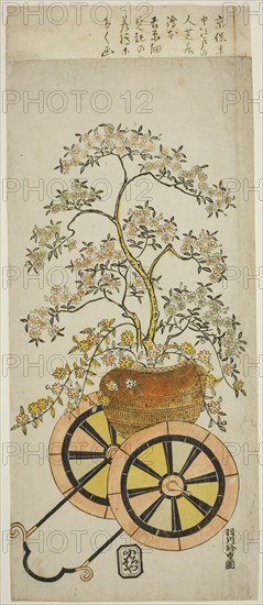 Flower Wagon, c. 1730.