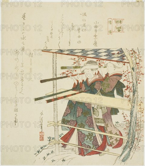 Yushima, from the series "A Comparison of Famous Things in the Eastern Capital (Toto meibutsu awase)", c. 1811/12.