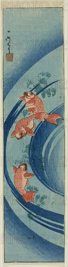 Goldfish and Water Plants, 1850.