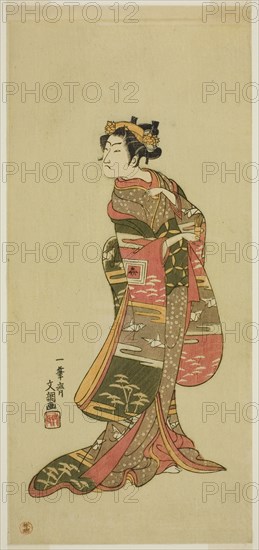 The Actor Ichikawa Benzo in an Unidentified Role, c. 1768.