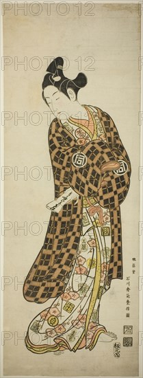 The Actor Sanogawa Ichimatsu I as Hisamatsu, c. 1748.