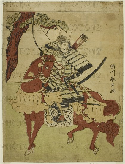 Warrior on Horseback, Japan, late 1780s or early 1790s.