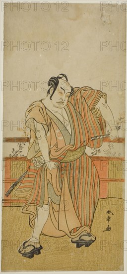 The Actor Nakamura Sukegoro II in an Unidentified Role, Japan, c. 1779.