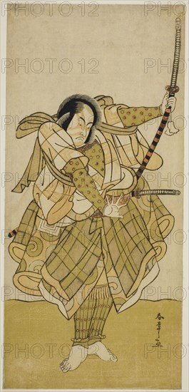 The Actor Ichikawa Monnosuke II in an Unidentified Role, Japan, c. 1779.