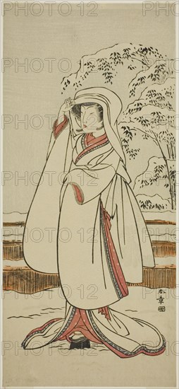 The Actor Segawa Tomisaburo I as the Heron Maiden (Sagi Musume), Japan, c. 1774.