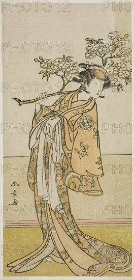 The Actor Ichimura Uzaemon IX in an Unidentified Role, Japan, c. 1775.