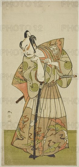 The Actor Nakamura Juzo II in an Unidentified Role, Japan, c. 1774.