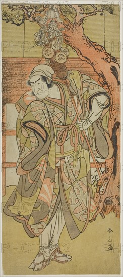 The Actor Nakamura Nakazo I as a peddler of toys, Japan, c. 1782/90.