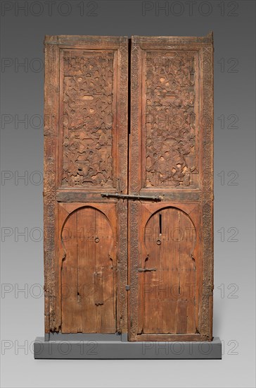 Pair of doors, Morocco, Marinid Dynasty, 14th century.
