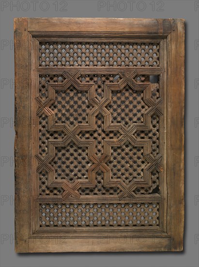 Window Screen (Mashrabiyya), Morocco, 17th/18th century.