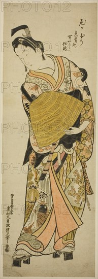 The Actor Onoe Kikugoro I as Soga no Goro, c. 1744.