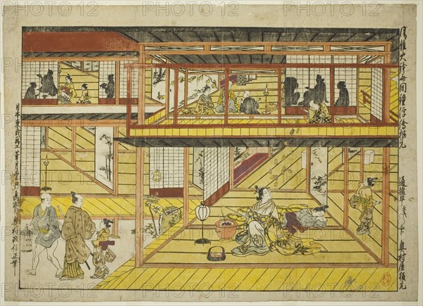 The Brazier of Elegance and the Bell of Damnation (Fuga hibachi muken no kane), c. 1739/40.